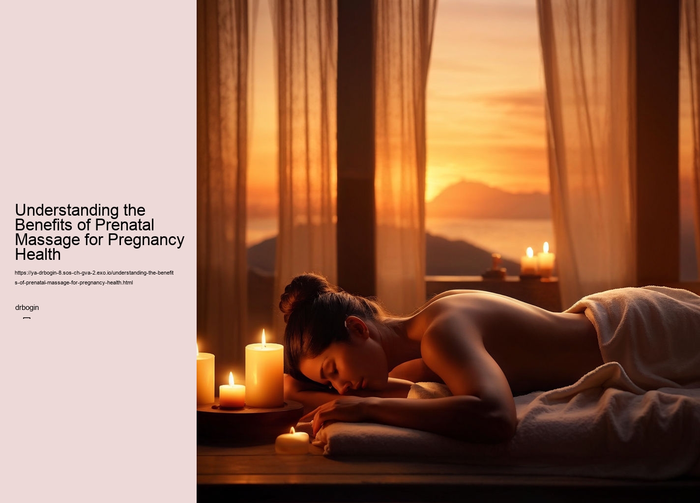 Understanding the Benefits of Prenatal Massage for Pregnancy Health